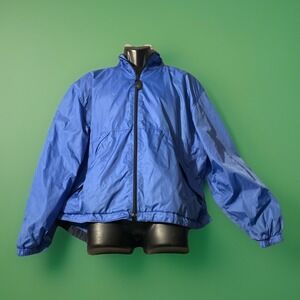 Vintage Callaway Golf Rip stop  Microfiber Full Zip Windbreaker Jacket Men's Med